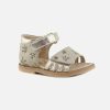 Girls Lunella | Lunella - La Reine Or Sandals On Labotte