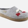 Women Haflinger | Haflinger - Mesange Gris Clogs On Labotte