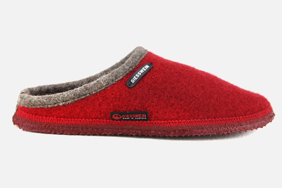 Women Giesswein | Giesswein - Cabane Rouge Low Slippers On Labotte