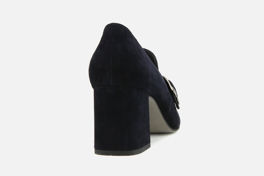 Women Paul Green | Paul Green - Paradis Bleu Loafers On Labotte