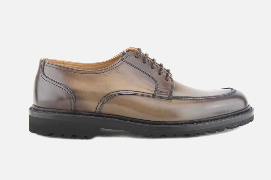Men Fabi | Fabi - Ferguson Mud Vintage Derbies On Labotte