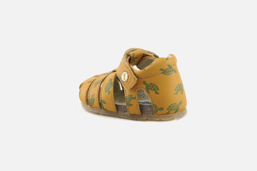 Boys Falcotto | Falcotto - Pitchoun Turtles Sandals On Labotte