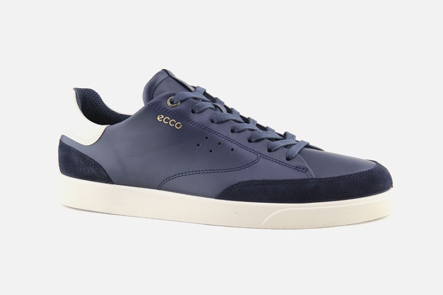 Men Ecco | Ecco - Street Lite Lux Navy Man Sneakers On Labotte