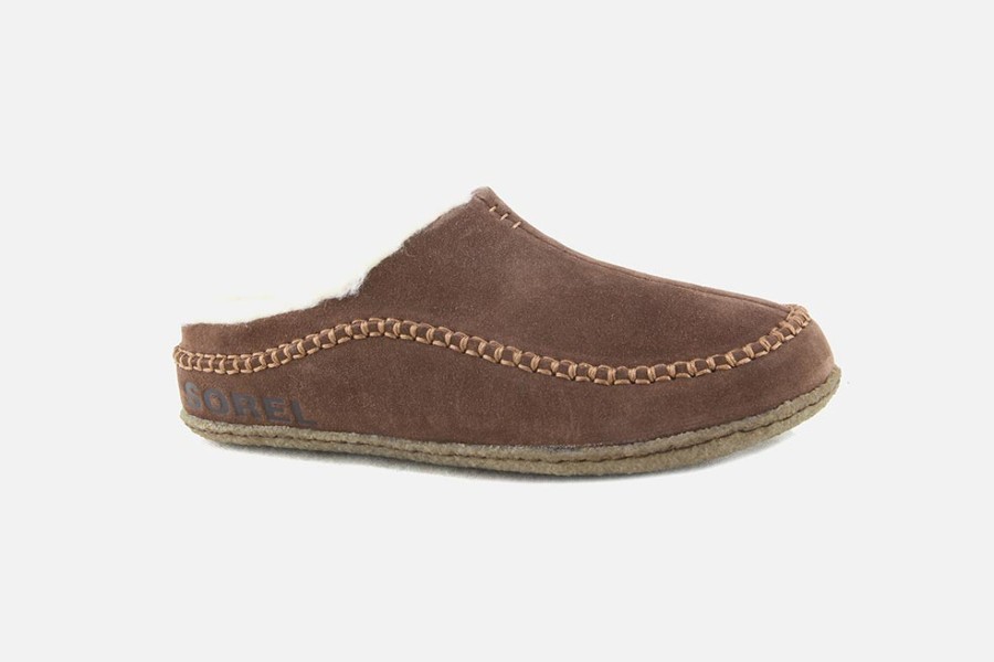 Men Sorel | Sorel - Lanner Ridge Tobacco Low Slippers On Labotte