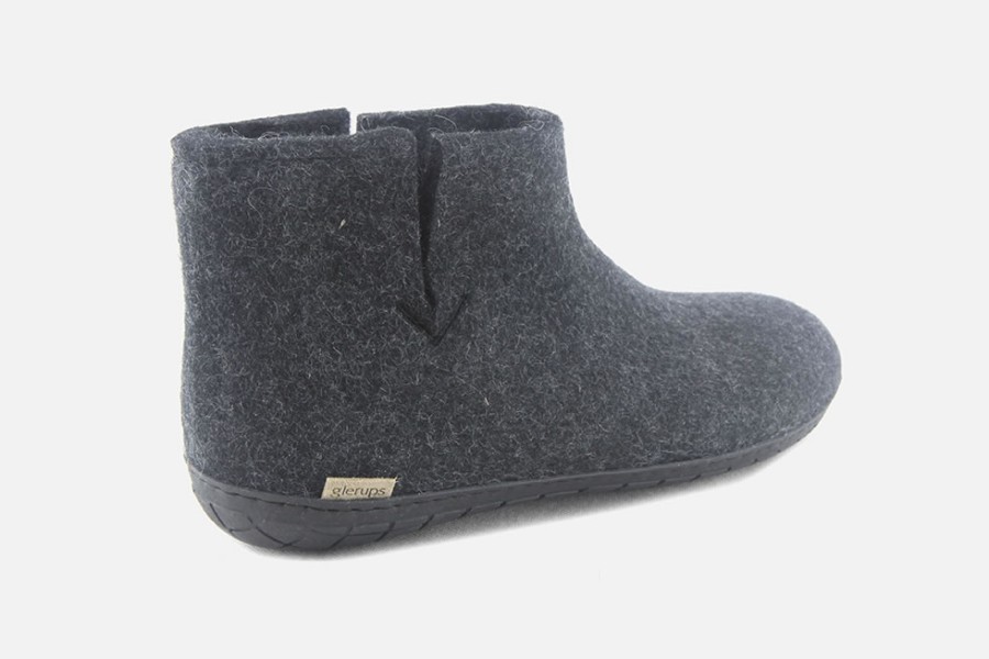 Women Glerups | Glerups - Glenn Grey High Slippers On Labotte