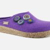 Women Haflinger | Haflinger - Patchou Mauve Clogs On Labotte