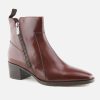 Women Coco & Abricot | Coco & Abricot - Sandra Marron Ankle Boots On Labotte