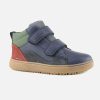 Boys Geox | Geox - Theleven Abx Navy Velcro Shoes On Labotte