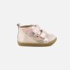 Girls Shoo Pom | Shoo Pom - Bouba Scratch Wing Nude Cooper Velcro Shoes On Labotte