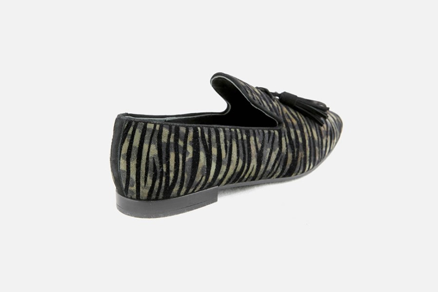 Women Pedro Miralles | Pedro Miralles - Magnetic Leo Kaki Loafers On Labotte