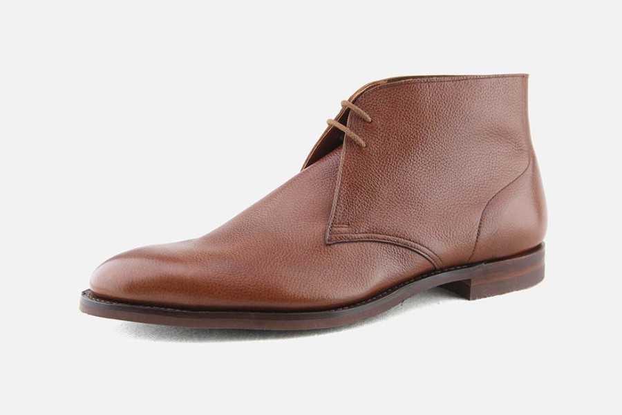 Men Crockett & Jones | Crockett & Jones - Sulgrave Chestnut Lace-Up Boots On Labotte