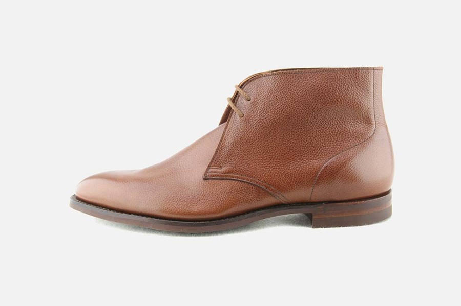 Men Crockett & Jones | Crockett & Jones - Sulgrave Chestnut Lace-Up Boots On Labotte