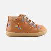 Boys Lunella | Lunella - Papageno Tabacco Lace-Up Boots On Labotte