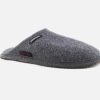 Men Giesswein | Giesswein - Bonheur Gris Low Slippers On Labotte