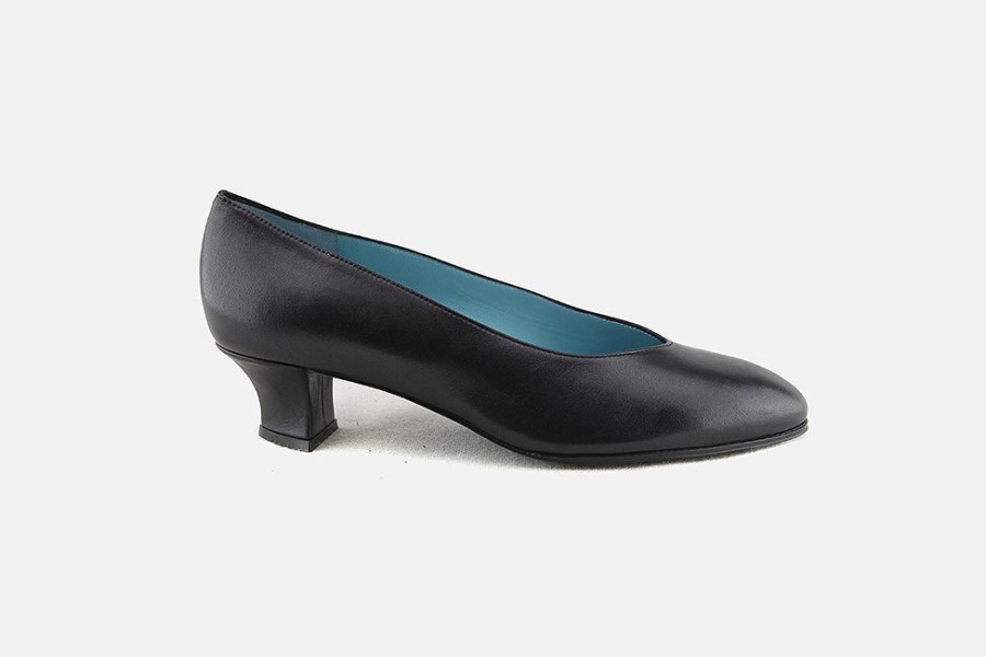 Women Thierry Rabotin | Thierry Rabotin - Santana Lisse Noir Pumps On Labotte
