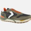 Men Voile Blanche | Voile Blanche - Boost Army Green Black Wax Sneakers On Labotte