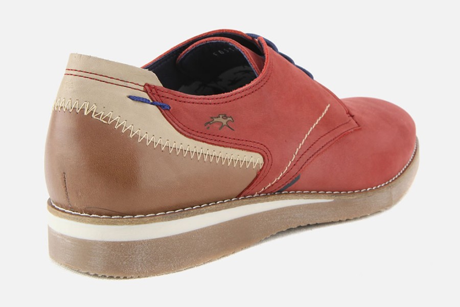 Men Fluchos | Fluchos - Aix Terracotta Derbies On Labotte