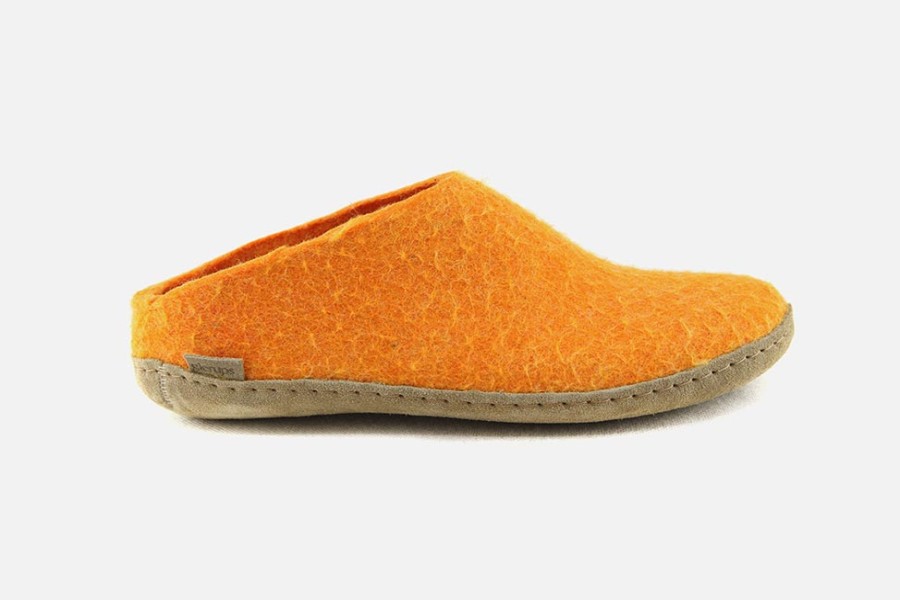 Women Glerups | Glerups - Glad Mandarina Low Slippers On Labotte