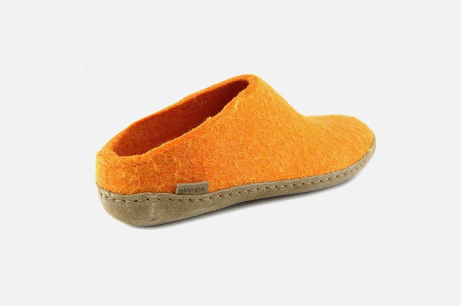 Women Glerups | Glerups - Glad Mandarina Low Slippers On Labotte