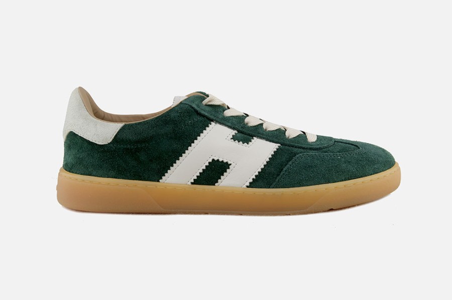 Men Hogan | Hogan - Hogan Cool Green Man Sneakers On Labotte