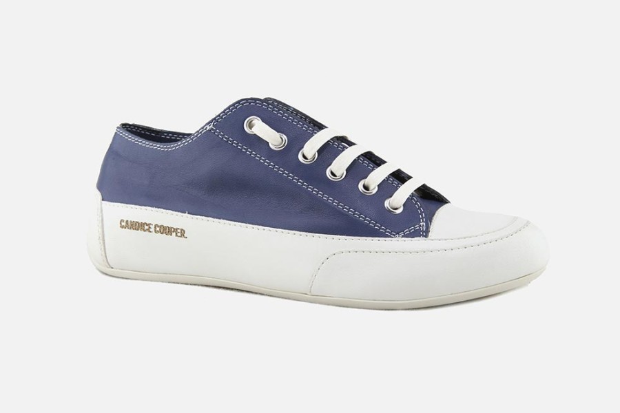 Women Candice Cooper | Candice Cooper - Rock S Bleu Sneakers On Labotte