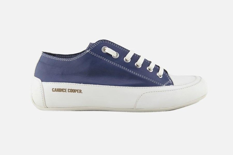 Women Candice Cooper | Candice Cooper - Rock S Bleu Sneakers On Labotte