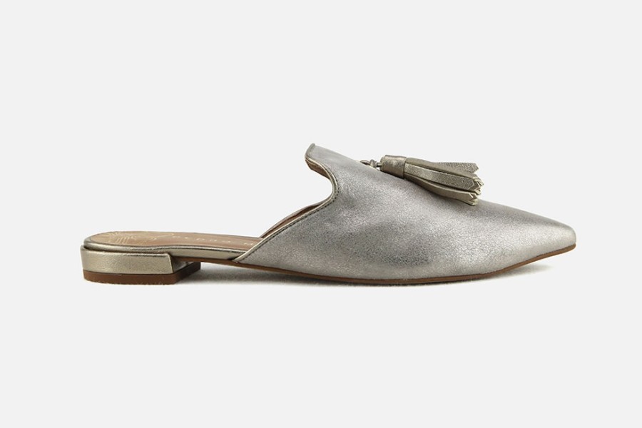Women Pedro Miralles | Pedro Miralles - Maradjah Metal Loafers On Labotte