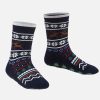 Girls Falke | Falke - Xmas Marine Slippers-Socks On Labotte
