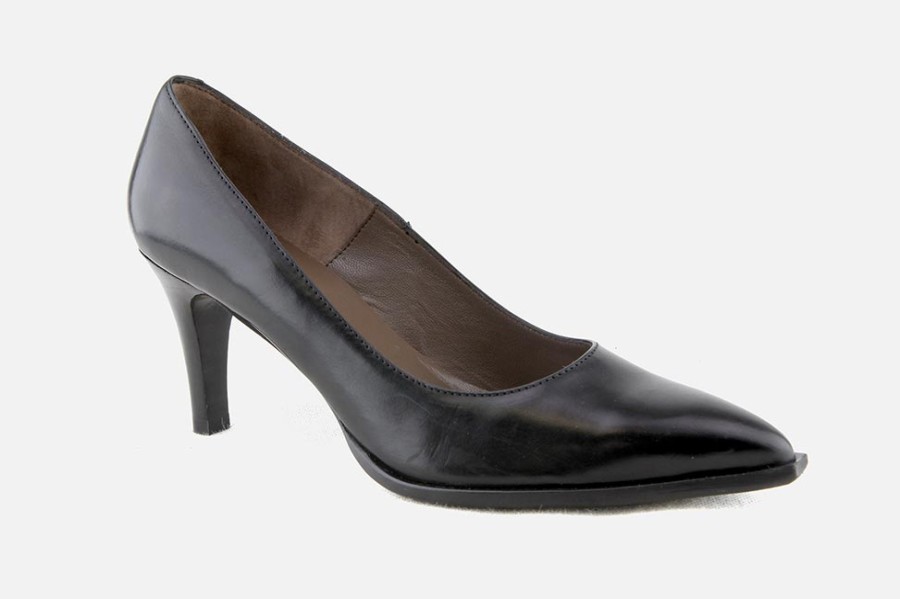 Women Muratti | Muratti - Rapale Lisse Noir Pumps On Labotte