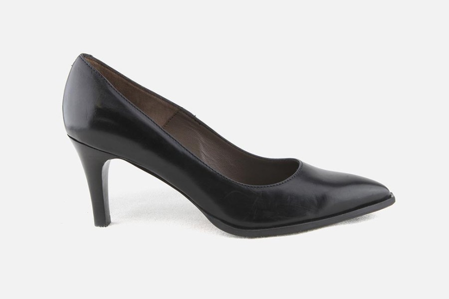 Women Muratti | Muratti - Rapale Lisse Noir Pumps On Labotte