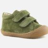 Boys Naturino | Naturino - Cocoon Scratch Olive Velcro Shoes On Labotte