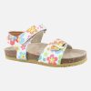 Girls Lunella | Lunella - Luron Flowers Sandals On Labotte