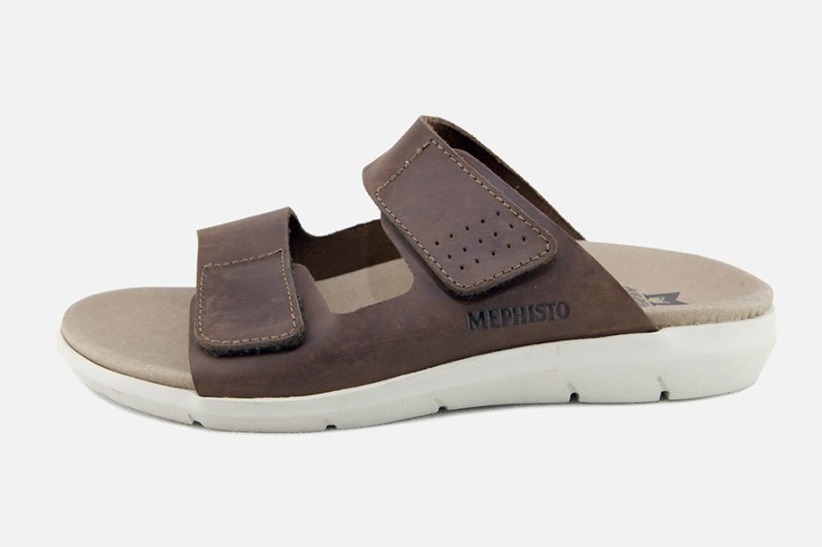 Men Mephisto | Mephisto - Clayton Brown Sandals On Labotte