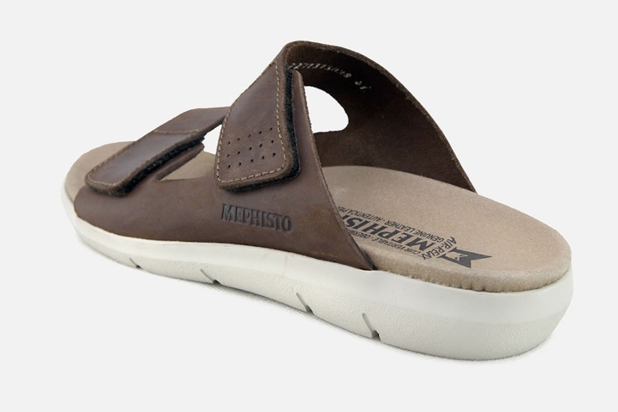 Men Mephisto | Mephisto - Clayton Brown Sandals On Labotte