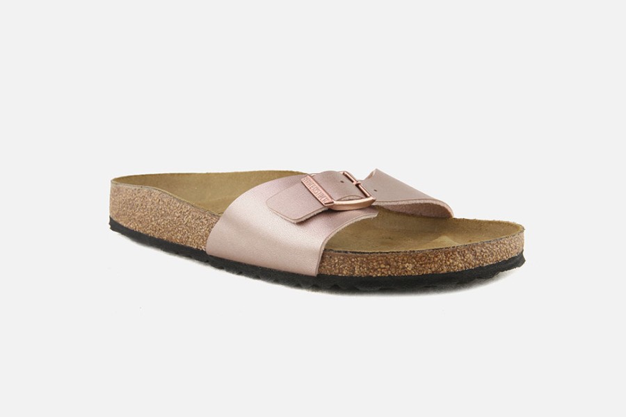 Women Birkenstock | Birkenstock - Madrid Birko Copper Sandals On Labotte