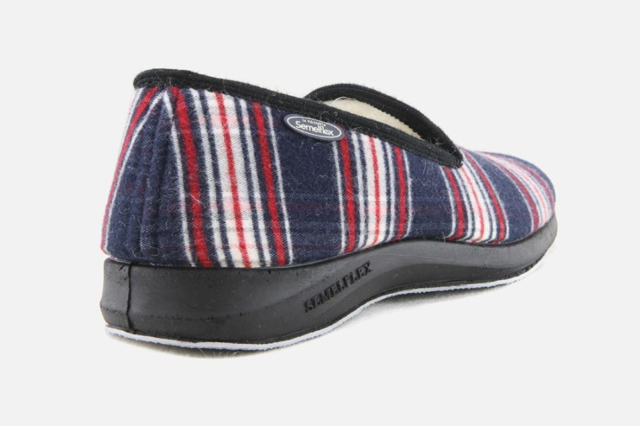 Men Semelflex | Semelflex - Barsaco Bleu Charentaises On Labotte