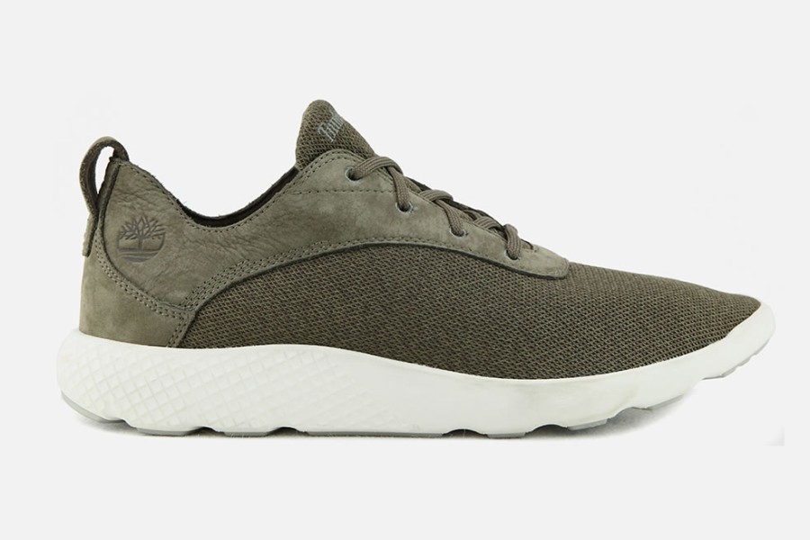 Men Timberland | Timberland - Flyroam Olive Sneakers On Labotte