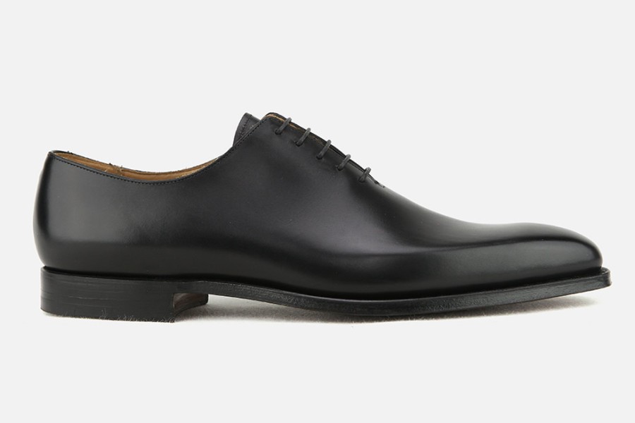 Men Crockett & Jones | Crockett & Jones - Alex Black Oxfords On Labotte