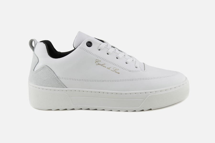 Men Cycleur de Luxe | Cycleur De Luxe - Pokes White Sneakers On Labotte