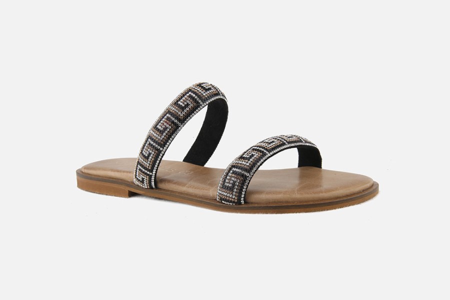 Women Caryatis | Caryatis - Caryatis Hestia Bronze Sandals On Labotte