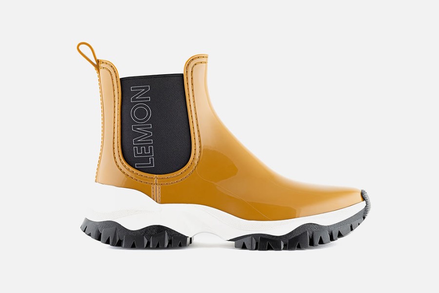 Women Lemon Jelly | Lemon Jelly - Jayden Yellow Ankle Boots On Labotte