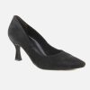 Women Paul Green | Paul Green - Primerose Daim Noir Pumps On Labotte