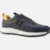 Men Geox | Geox - Terrestre Navy Kaki Sneakers On Labotte