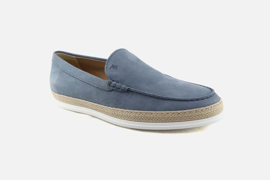 Men Tod's | Tod'S - Pantofola Slip On Sky Loafers On Labotte