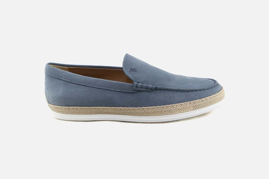 Men Tod's | Tod'S - Pantofola Slip On Sky Loafers On Labotte