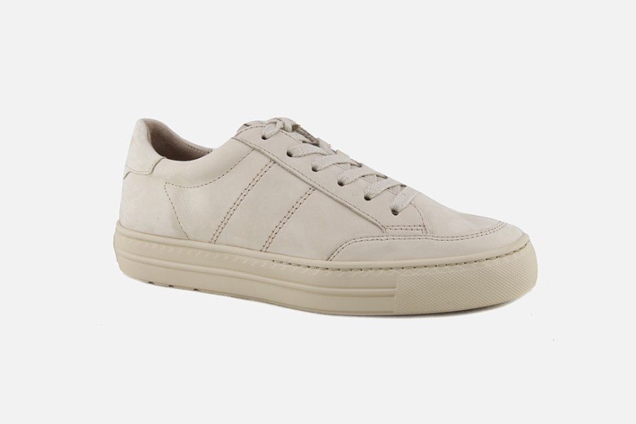 Women Paul Green | Paul Green - Pampelmo Nude Sneakers On Labotte