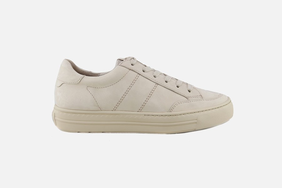 Women Paul Green | Paul Green - Pampelmo Nude Sneakers On Labotte
