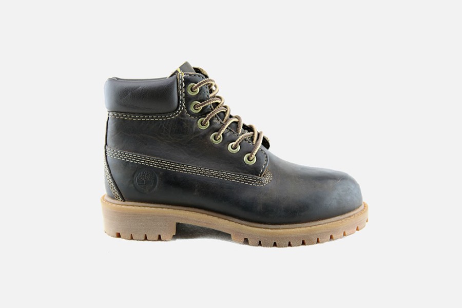 Boys Timberland | Timberland - 6 Inch Premium Boot Jr Brown Lace-Up Boots On Labotte