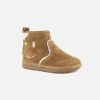 Girls Shoo Pom | Shoo Pom - Bouba Joy Dark Camel Ankle Boots On Labotte