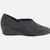 Women Thierry Rabotin | Thierry Rabotin - Solito Grey Black Loafers On Labotte